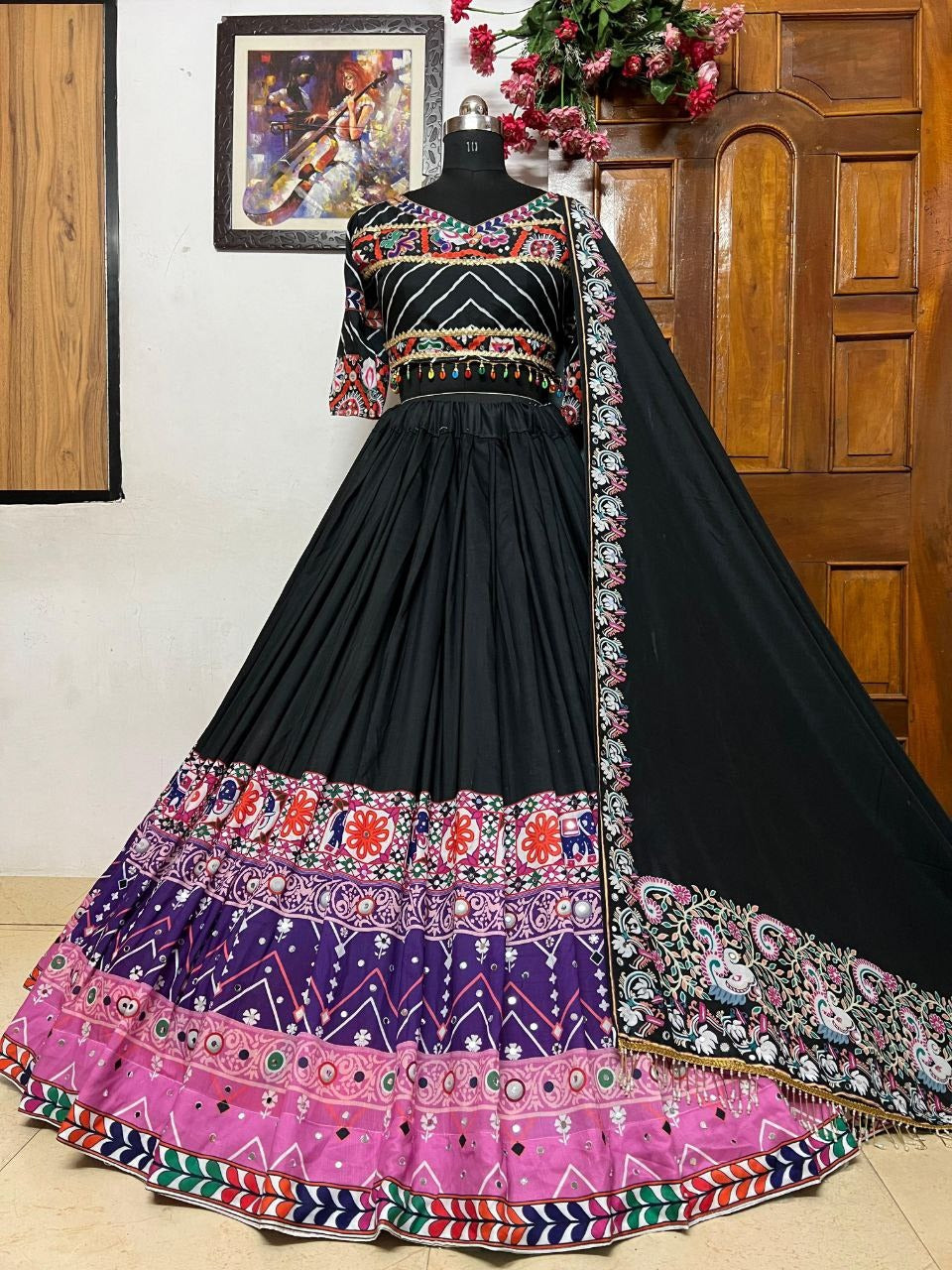 Designer Printed Lehenga Choli